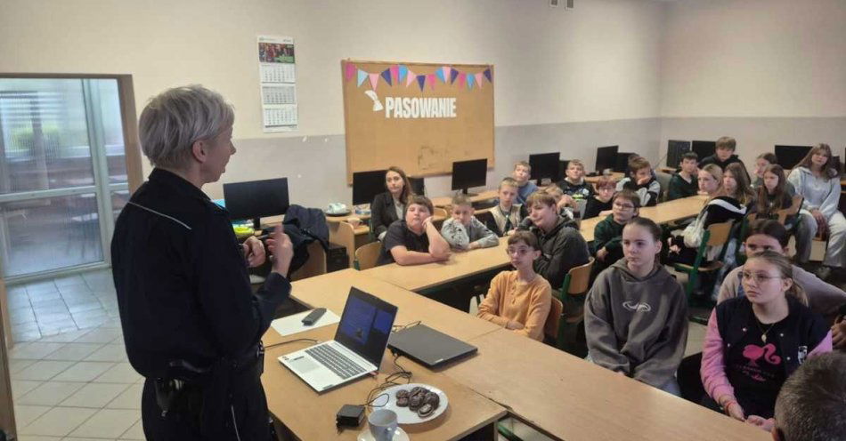 zdjęcie: Jak rozpoznać i reagować na przemoc wśród dzieci / fot. KPP Mogilno