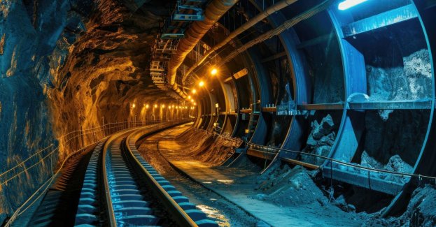 Pierwszy z czterech tuneli pod Łodzią ma już betonową podbudowę torów