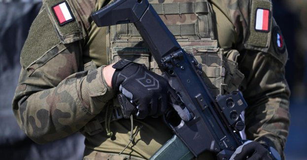 Żołnierze przemyskiej brygady WOT ćwiczyli na poligonie w Nowej Dębie