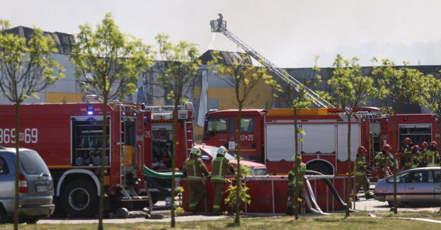 Pożar Marywilskiej to wielkie straty dla kupców