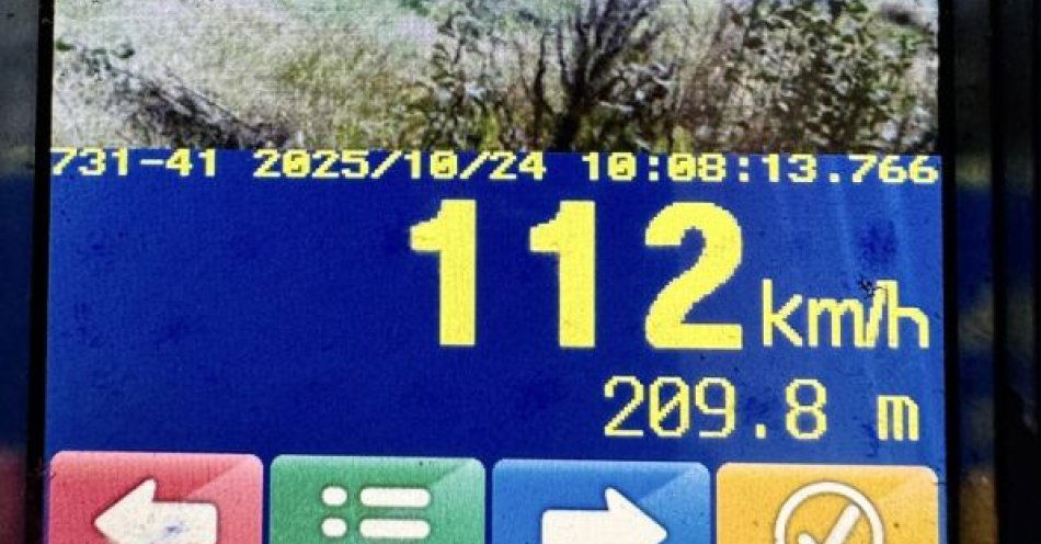 zdjęcie: Kontrole prędkości w Augustowie. Kierująca straciła prawo jazdy / fot. KPP Augustów