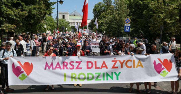 Ulicami Warszawy przeszedł Marsz dla Życia i Rodziny
