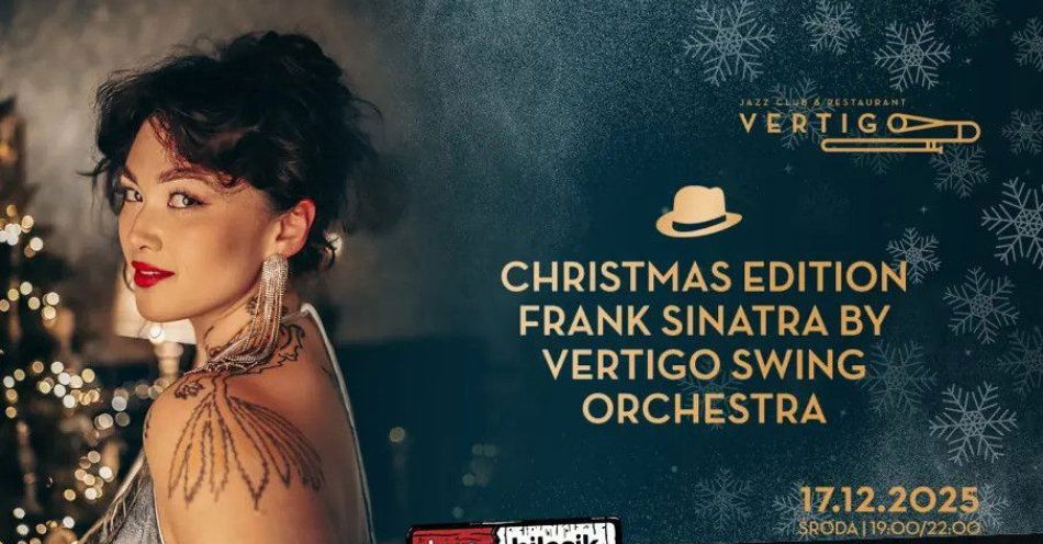 zdjęcie: Vertigo Presents: Christmas Edition Frank Sinatra by Vertigo Swing Orchestra / kupbilecik24.pl / Vertigo Presents: Christmas Edition Frank Sinatra by Vertigo Swing Orchestra