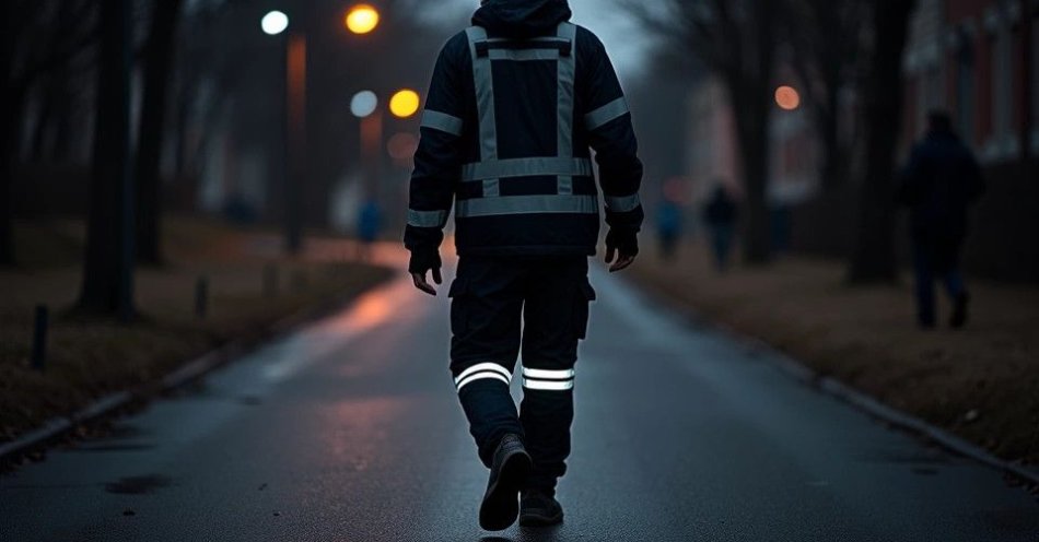 zdjęcie: Jedna odblaskowa opaska może uratować życie pieszego / TM/ przykładowa ilustracja