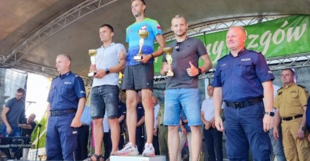 St.post. Paweł Łukaszuk „wybiegał” tytuł II V-ce Mistrza Wielkopolski w kategorii „Policja”