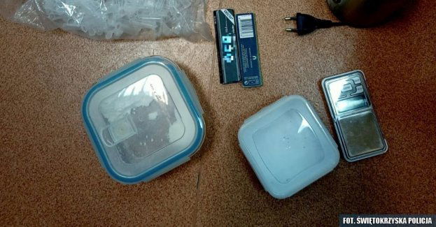 Poszukiwany z narkotykowym bonusem