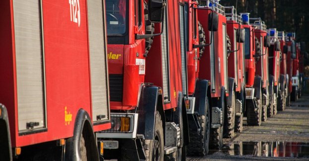 Pożar magazynu w Kędzierzynie-Koźlu