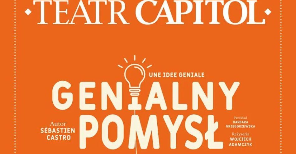 zdjęcie: Genialny pomysł / kupbilecik24.pl / Genialny pomysł