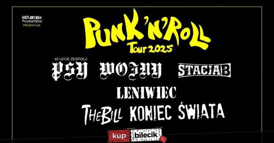 zdjęcie: The Bill, Leniwiec, Stacja B, Koniec Świata, Psy Wojny / kupbilecik24.pl / The Bill, Leniwiec, Stacja B, Koniec Świata, Psy Wojny