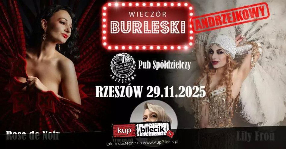 zdjęcie: Burleska by Rose de Noir w Pubie Spółdzielczym / kupbilecik24.pl / Burleska by Rose de Noir w Pubie Spółdzielczym