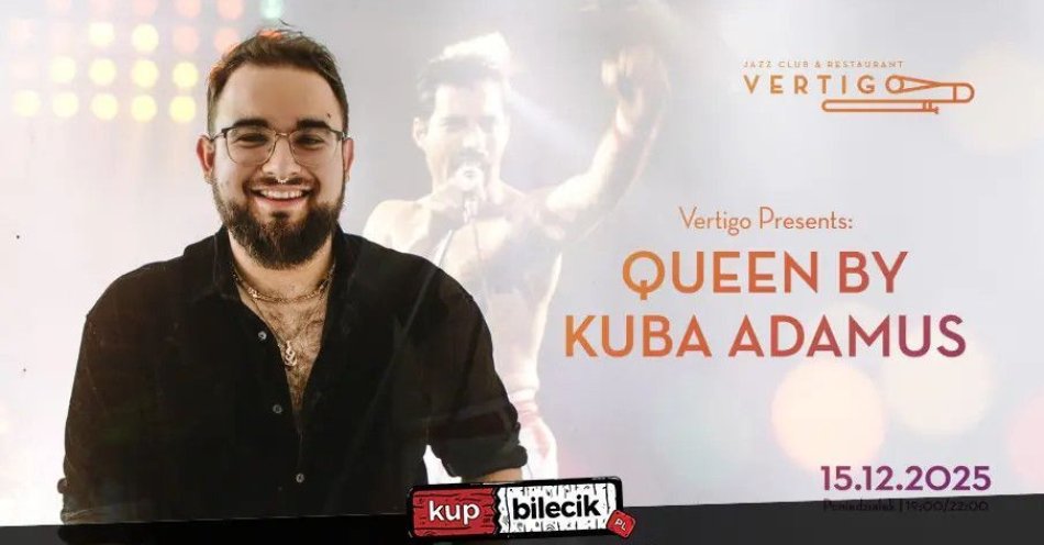 zdjęcie: Vertigo Presents: Queen by Kuba Adamus / kupbilecik24.pl / Vertigo Presents: Queen by Kuba Adamus