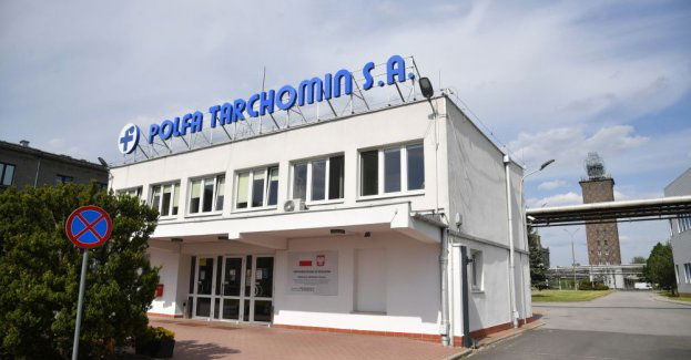 Wyciek amoniaku na terenie zakładów Polfa usunięty