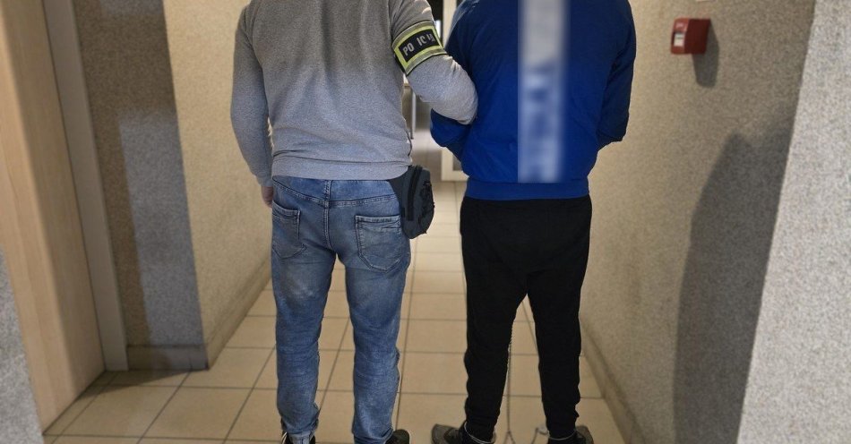 zdjęcie: Zatrzymany po 10 minutach od rozboju na stacji paliw / fot. KMP w Chorzowie