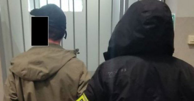 Uszkodził drzwi, bo był zdenerwowany