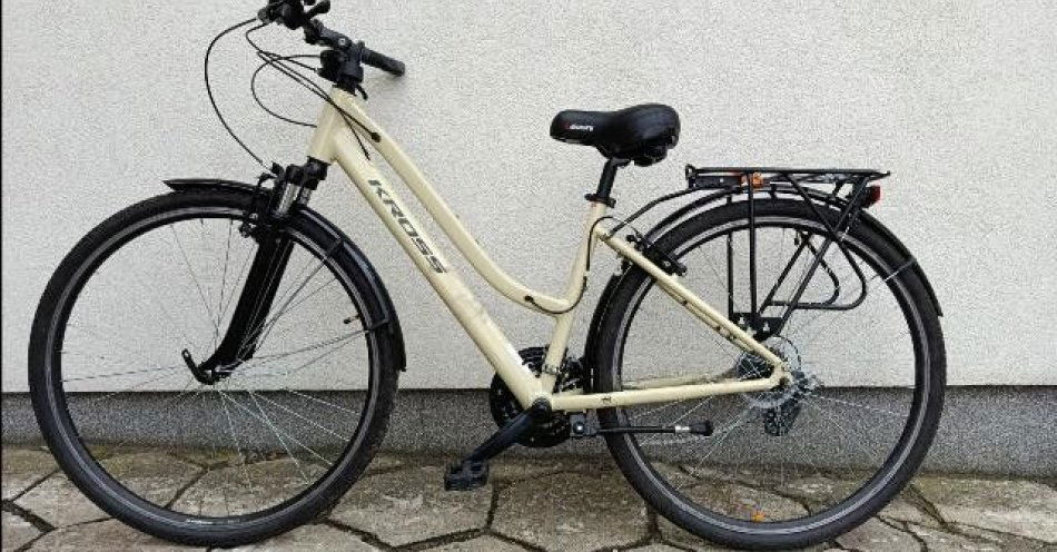 zdjęcie: Policja szuka właściciela jasnobeżowego roweru KROSS / fot. KPP w Żninie Odnaleziony rower