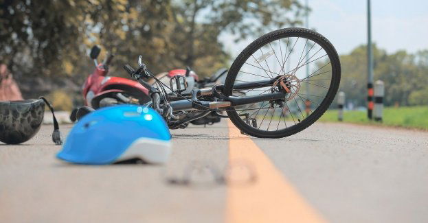 Sprawca kolizji z rowerzystą uciekł z miejsca zdarzenia