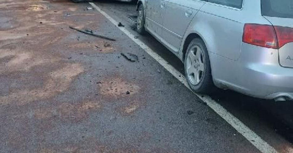 zdjęcie: Zderzenie w Siedleczce po nieustąpieniu pierwszeństwa / fot. KPP w Przeworsku KPP Przeworsk