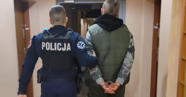 Zachowywał się nerwowo bo miał przy sobie narkotyki