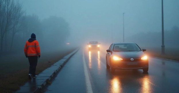 Bezpieczna jazda we mgle. Porady Komendy Miejskiej Policji