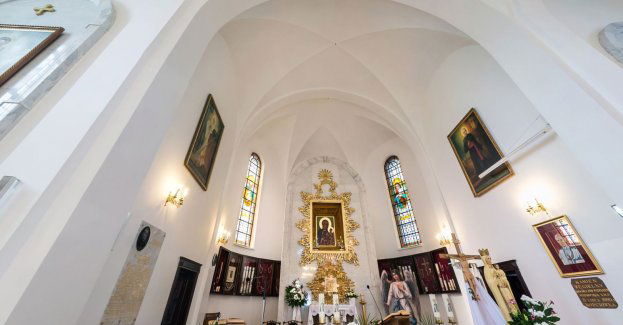 Kaplica w nowym Szpitalu Uniwersyteckim - poświęcona