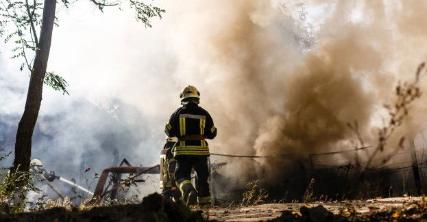 17-latek podpalił dla żartu dwa budynki gospodarcze