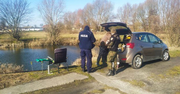 Wspólny patrol policji i strażników rybackich
