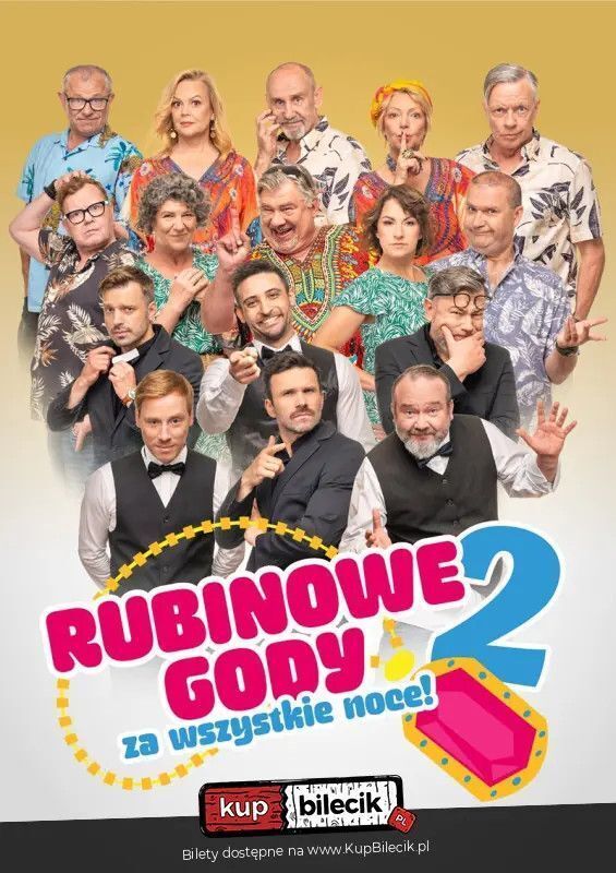 zdjęcie: Druga część komediowego hitu Rubinowe gody / kupbilecik24.pl / Druga część komediowego hitu Rubinowe gody