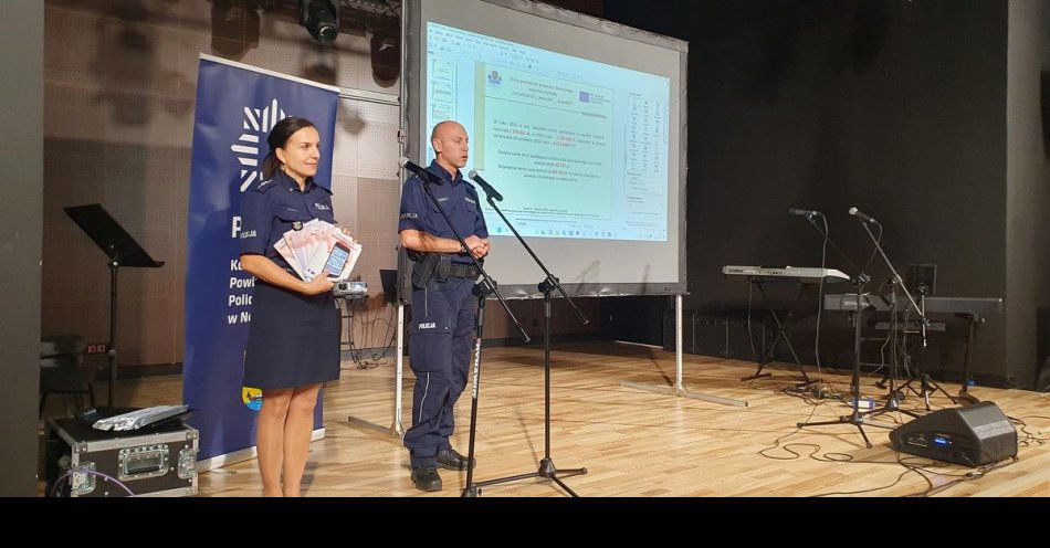 zdjęcie: Europejski Dzień Seniora w Nowej Soli Policja apeluje o ostrożność / fot. KPP Nowa Sól