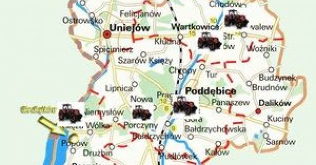 Uwaga! Planowany protest rolników - będą utrudnienia w ruchu