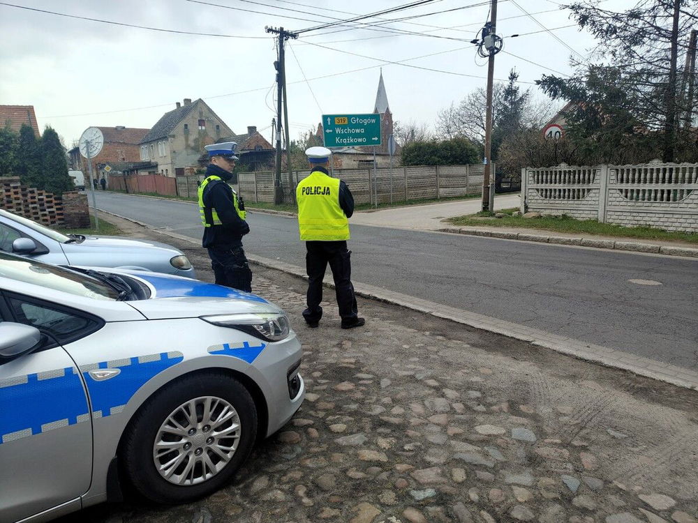 zdjęcie: Wschowa policja kontroluje prędkość przed świętami / fot. KPP Wschowa
