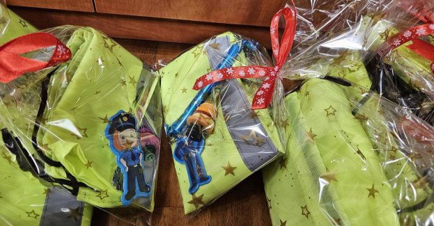 Mikołajki z łódzką drogówką