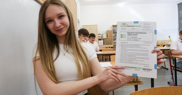 Egzaminem z języka polskiego rozpoczął się trzydniowy egzamin ósmoklasisty