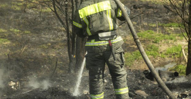 Trwa dogaszanie pożaru w Biebrzańskim Parku Narodowym