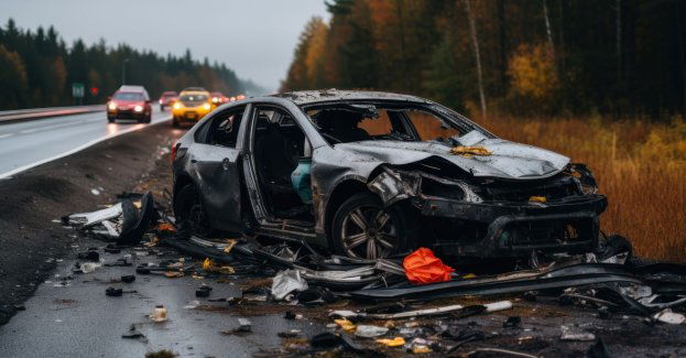 Zderzenie czterech aut na Trasie Kaszubskiej