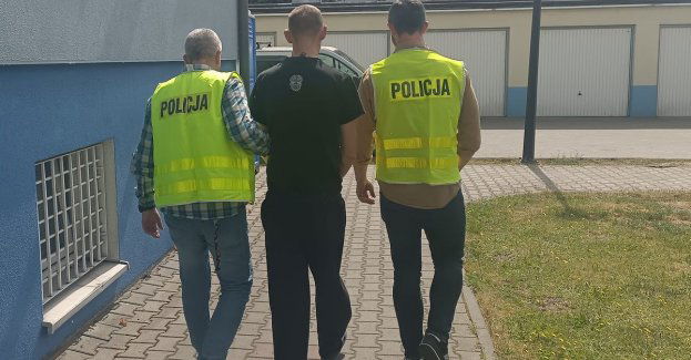 Oprawca psa w rękach brodnickich policjantów. Funkcjonariusze dziękują za liczne sygnały i telefony