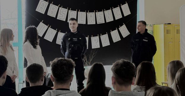 Absolwenci Garczyńskiego o pracy w Policji bez mitów