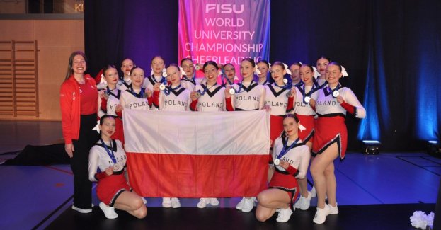 Polskie cheerleaderki akademickimi wicemistrzyniami świata! Wielki sukces w Goteborgu!