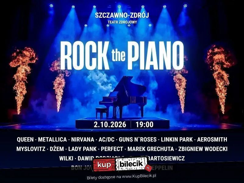 zdjęcie: ROCK the PIANO / kupbilecik24.pl / ROCK the PIANO