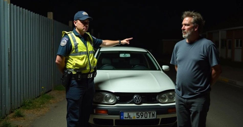 zdjęcie: Nietrzeźwy kierowca zatrzymany po uderzeniu w ogrodzenie / TM/ przykładowa ilustracja