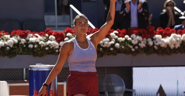 Turniej WTA w Madrycie - Sabalenka pierwszą finalistką