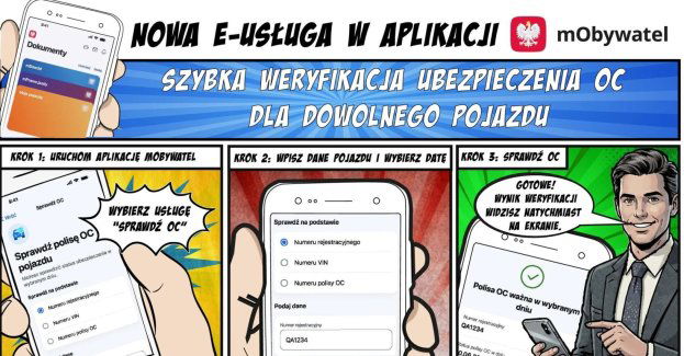Sprawdź OC w mObywatelu - usługa, po którą chętnie sięgają użytkownicy