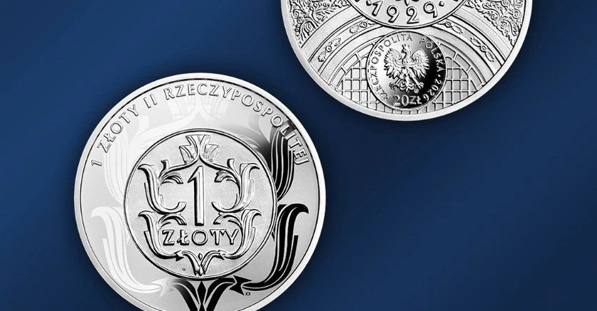 zdjęcie: Nowe monety kolekcjonerskie NBP: 1 złoty II Rzeczypospolitej / fot. nadesłane
