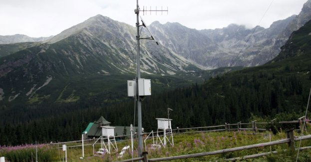 W Tatrach padł rekord temperatury minimalnej w Polsce; odpowiedzialne specyficzne położenie stacji