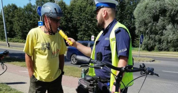 Rowerzyści pod kontrolą koszalińskiej drogówki