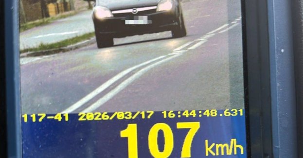 Młoda kierująca zatrzymana za 107 km/h w obszarze zabudowanym