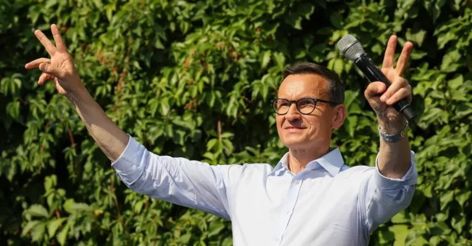 zdjęcie: Morawiecki: event „Rozwój + Wy” to początek marszu po zwycięstwo; 15 października konwencja / Warszawa, 31.07.2026. Przewodniczący KP Rozwój Plus Mateusz Morawiecki podczas wydarzenia „Rozwój + Wy”, czyli spotkania członków Stowarzyszenia „Rozwój Plus” z sympatykami inicjatywy, 31 bm. w Warszawie. W ramach wydarzenia zaplanowano ponad 20 debat i paneli z udziałem ponad 50 prelegentów i gości specjalnych. (amb) PAP/Paweł Supernak