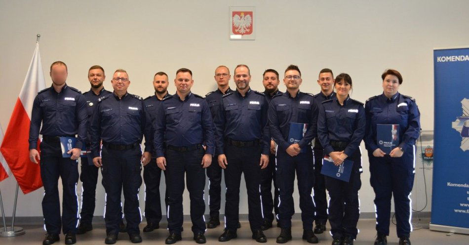 zdjęcie: Awanse i wyróżnienia w Komendzie Powiatowej Policji w Pile / fot. KPP Piła