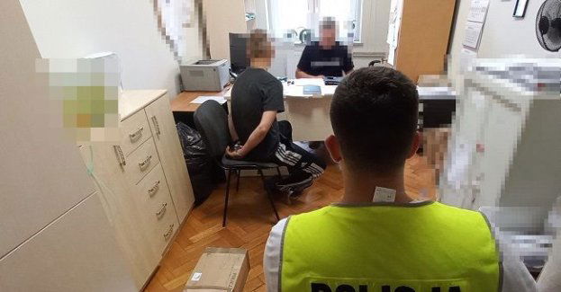 20-latek w rękach policji