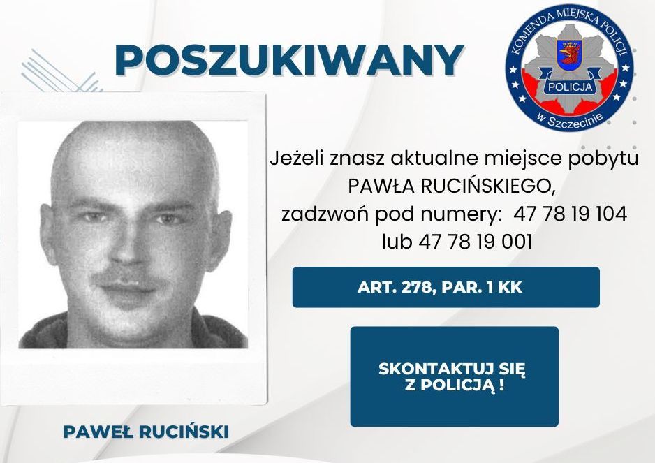 zdjęcie: Policja z Nad Odrą publikuje wizerunki poszukiwanych / fot. KMP w Szczecinie