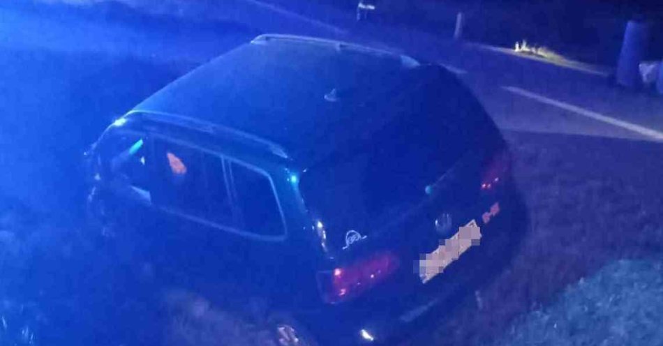 zdjęcie: Zderzenie na DK-12 w Struży jeden poszkodowany / fot. KPP Świdnik